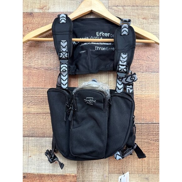 Raverunner Gen Z Onyx Running Chest Bag Hydration| Lightweight Running Chest Pac - Picture 2 of 6